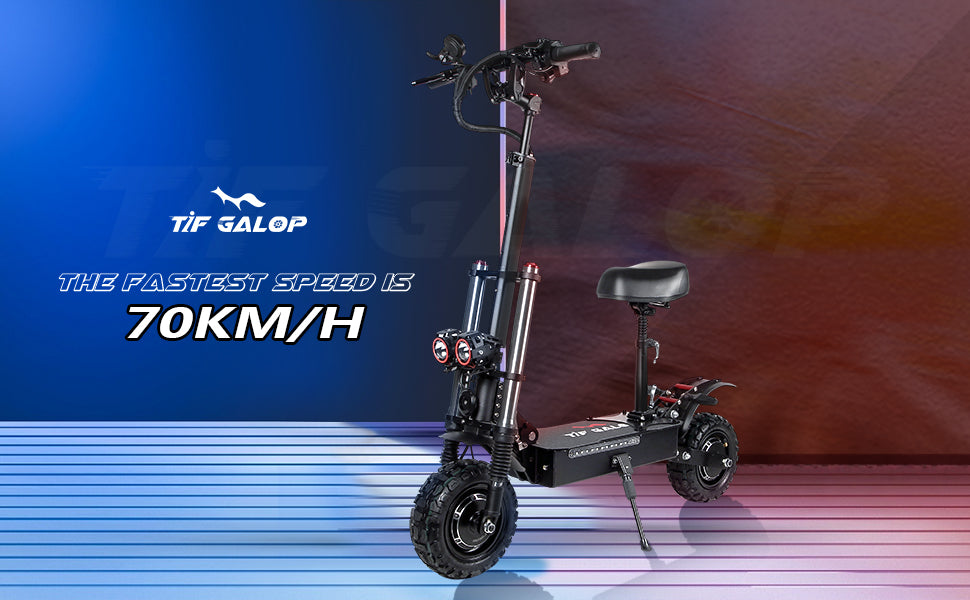 TIFGALOP Adult Electric Scooter Tifgalop