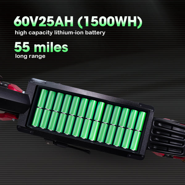 Tifgalop®  X10 Battery 60V25AH